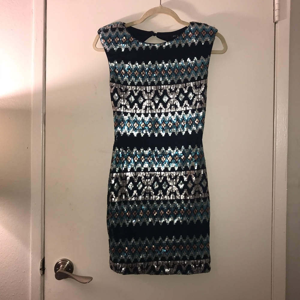 As you wish sequence dress